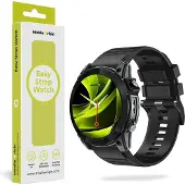 Mobile Origin Easy Strap Silicone Watch 22mm Black