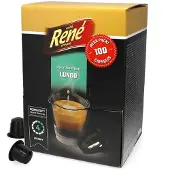 Chef Rene | Lungo - 100 kapselia nespresso-koneisiin