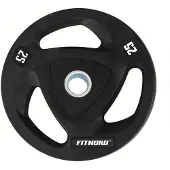 FitNord Levypaino 25 kg, Tri Grip Black
