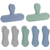Excellent houseware Maustepussin pidikkeet 7 kpl. Erinomainen taloustavarat, Maišelių spaustukai 7 vnt.