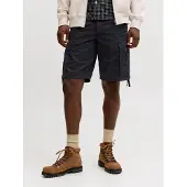Jack & Jones Jpstcole Frank Cargo Shorts Mid Sn - Black - M