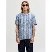 Jack & jones Blusummer Linen Blen Dobby Lyhythihainen Paita