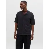 Jack & Jones Jjchris Knit Resort Ss - Black - L