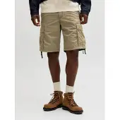 Jack & Jones Jpstcole Frank Cargo Shorts Mid Sn - Khaki green - M