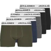 Jack & Jones Junior Alushousut laivastonsininen / meleerattu harmaa / khaki / musta