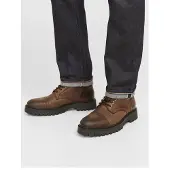 Jack & Jones Nauhabootsit 'JFWenzo' ruskea