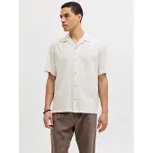 Jack & Jones Paita 'JJESummer' ecru / valkoinen