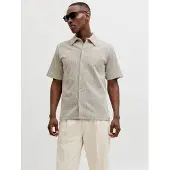 Jack & Jones Jprblanoah Ss Shirt Styd Ss26 - Khaki green - L
