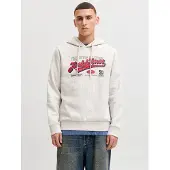 Jack & Jones Collegepaita punainen / musta / meleerattu valkoinen