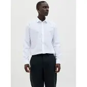 Jack & jones Businesspaita 'JJJoe' laivastonsininen / valkoinen