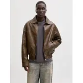 Jack & Jones Välikausitakki 'JJLEON' suklaa