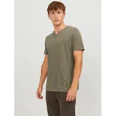 Jack & Jones Split Slim Fit Lyhythihainen V-aukkoinen T-paita