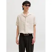 Jack & Jones Blalawrence Linen Resort Lyhythihainen Paita