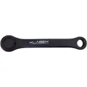 Mijnen Pieper 1s Left Crank Hopeinen 125 mm / 36t