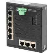 Digitus INDUSTRIAL 8-PORT GIGABIT FLAT SWITCH 5-PORT, DIN RAIL, EXTENDED TEMP. RANGE (DN-651127)