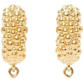 Missoma Pearl Baya Small Hoop Drop -korvakorut