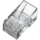 Digitus DN-MO-8-8-SR, RJ-45, Läpinäkyvä, Uros, Suora, Polykarbonaatti (PC), Cat5e