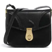 The bridge Mia Crossbody-laukku Nahka 22 cm Musta