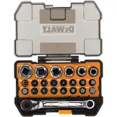 DeWalt Minikoon mac-tarvikesarjat DT70906; 24 kpl.
