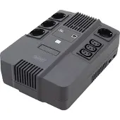 Digitus ALL-IN-ONE UPS, 800VA/480W, LED 12V/9AH X1, 4X CEE 7/7,3X IEC C13, USB, RJ45 (DN-170111)