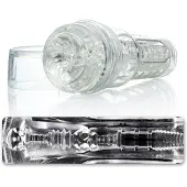 Fleshlight Go Torque Ice Läpinäkyvä Masturbaattori - Clear
