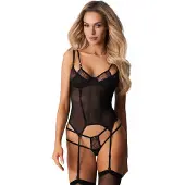 Obsessive Arrowel Corset Black
