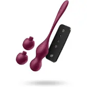 Satisfyer Love Birds Vary Connect App wine red