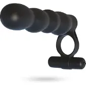 Fantasy C-ringz Posable Partner Double Penetrator - Black