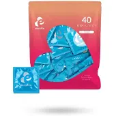 Easyglide Ribs &amp; Dots Condoms 40-pack