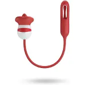 Vuxen Romance Alyss Red Mouth Vibrator