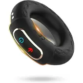 Vuxen Vibrating Penis Ring With Heating Function