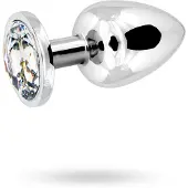 Sustainable Pleasure Metal Butt Plug Silver Large