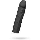 Realrock Penis Sleeve Black 17 cm