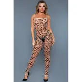 Vuxen Luscious Leopard Bodystocking
