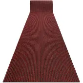 Rugsx Runner - Alfombrilla antideslizante 80 cm GIN 3086 exterior, interior liverpool rojo 80x310 cm