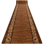 Rugsx Alfombra de pasillo BCF FELIKS marrón 64 cm 64x510 cm