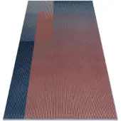 Rugsx Alfombra NAIN Geométrico 7710/51944 rojo / azul 160x230 cm