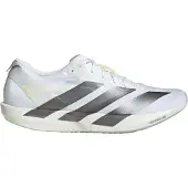 Adidas Men's Adizero Adios 9 FTWR White/Iron Metal/Solar Yellow Juoksukengät 43 1/3