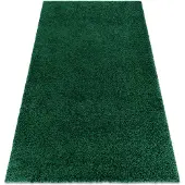 Rugsx Alfombra SOFFI shaggy 5cm botella verde 140x190 cm
