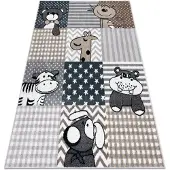 Rugsx Matto FUN Pets harmaa, 120x170