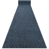 Rugsx Runner - Alfombrilla antideslizante 100 cm VECTRA 800 exterior, interior azul 100x400 cm