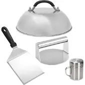 Melitt BBQ-työkalusarja Burger Crusher Set, Pot Cover Spatula
