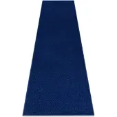 Rugsx Alfombra de pasillo ETON 898 azul oscuro 80x330 cm