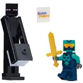 LEGO Minecraft: Endermanin minihahmo Nether Hero Combo Pack -paketilla