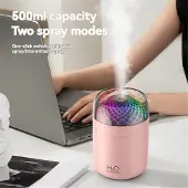 Semoic Lasikupin ilmankostutin Värikäs valo yöpöytä