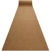 Hobby Hall Vigor matto 200x210 cm, kookoskuitu, ruskea, kumipohja