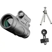 TAUOH 12x50 monokulaarit BAK4 Prism kannettava HD monokulaarisetti