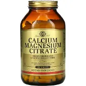 Solgar , Kalsium Magnesium Sitraatti, 250 Tablettaa