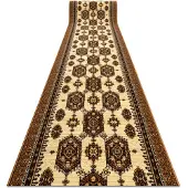 Rugsx Alfombra de pasillo BCF ZEGARY beige 100 cm 100x120 cm