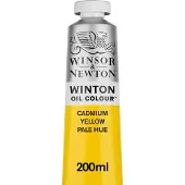 Winsor & Newton WN Winton öljyväri 119 Cadmium yellow pale hue - 200ml